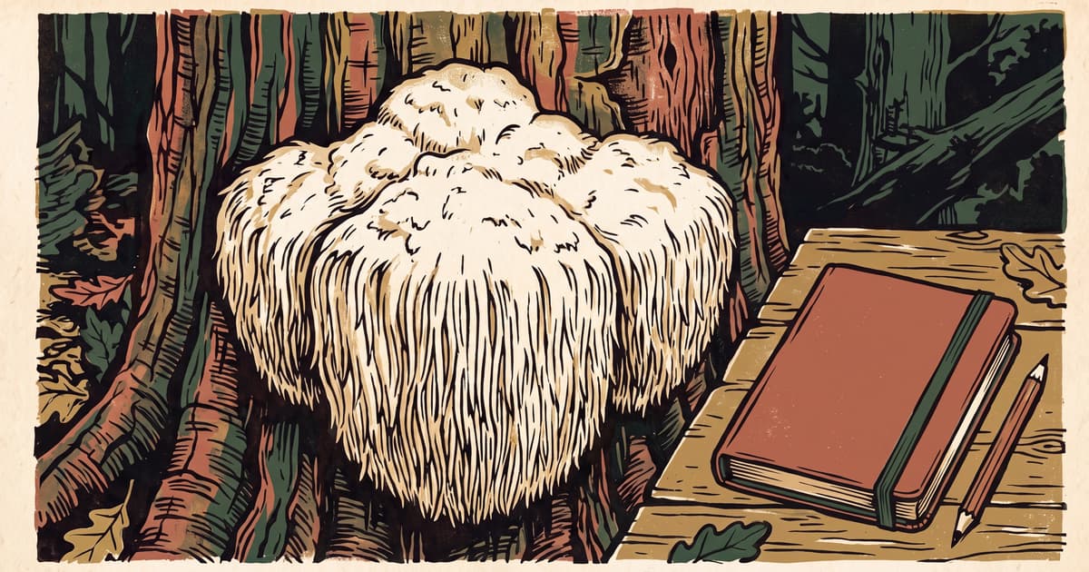 Grzyb na skupienie i pamięć: soplówka jeżowata (Lion's Mane)