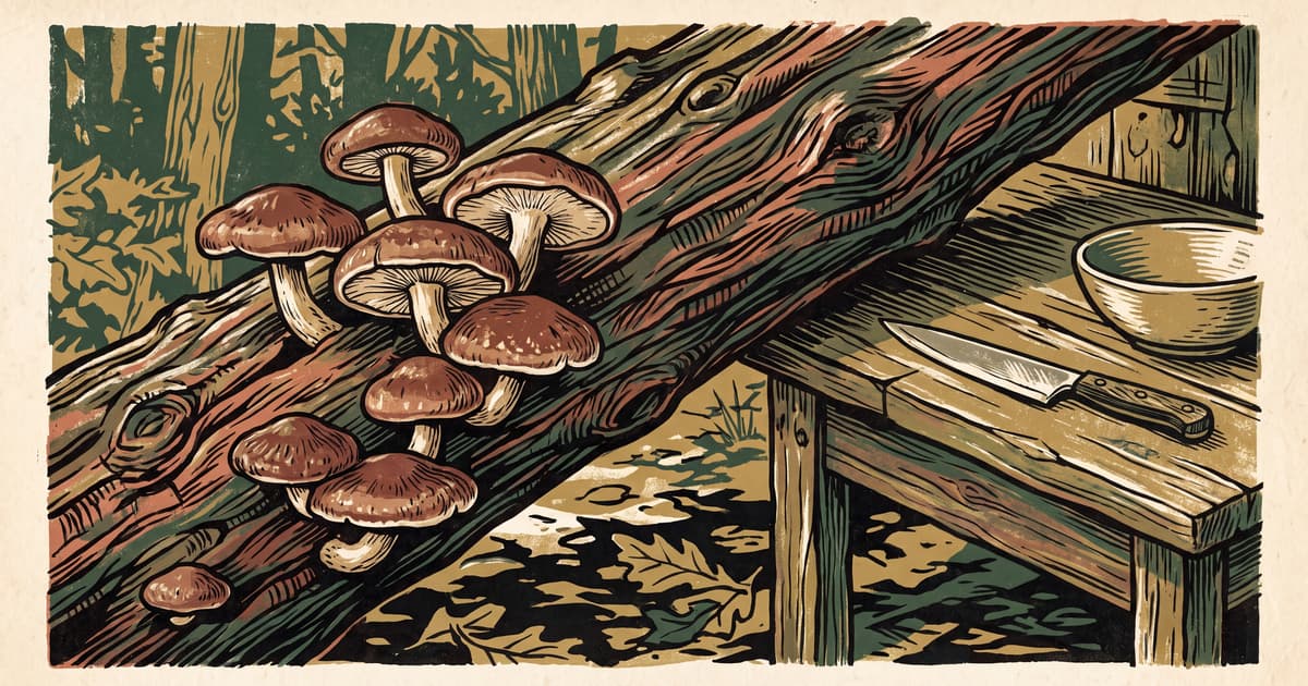 Shiitake, twardziak z kuchni i tradycji Azji